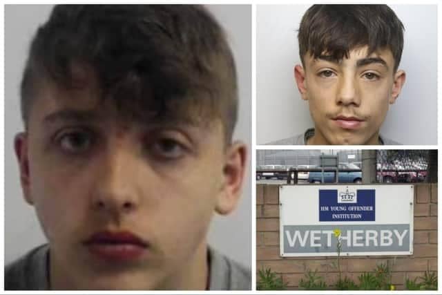 White (pictured left) and Rose (top right) were both given new jail sentences for a catalogue of violent incidents behind bars. | GMP / WYP / National World