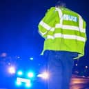 Police arrested the man after a chase.
