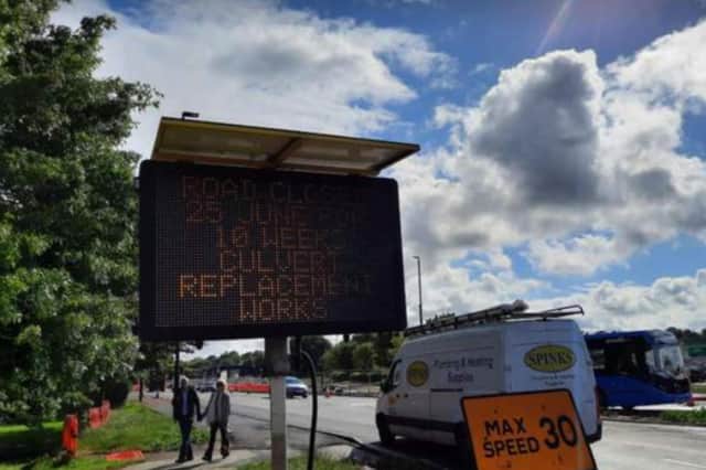 Thorne Road is to shut for ten weeks.