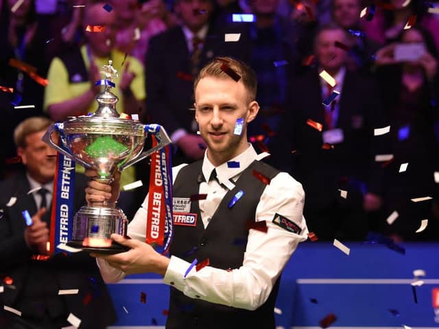 Judd Trump won last year's 'real' World Championship. Photo by Nathan Stirk/Getty Images