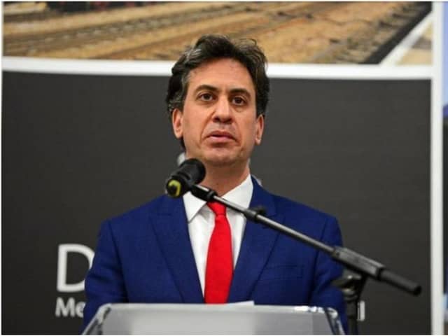 Doncaster North MP Ed Miliband