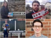 Young candidates for the Doncaster council elections on May 6. (Clockwise from top left) Olivia Essem, Harry Fisher, Rob Dennis, Joe George.