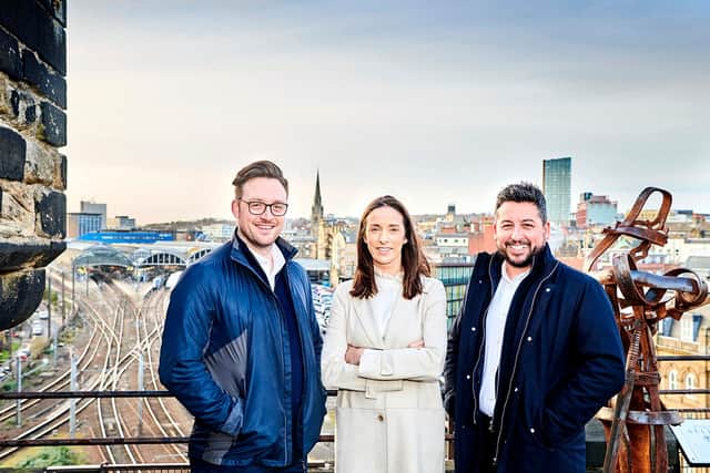 Josh Haggart is the new Director of Rail at Coleman James, with Director Rachel, Young and Managing Director, Andrew Mackay