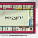 The Doncaster Monopoly-style print.