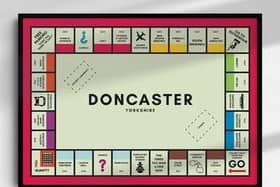 The Doncaster Monopoly-style print.