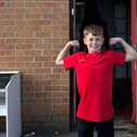 Archie Gregory has completed his fundraising challenge.