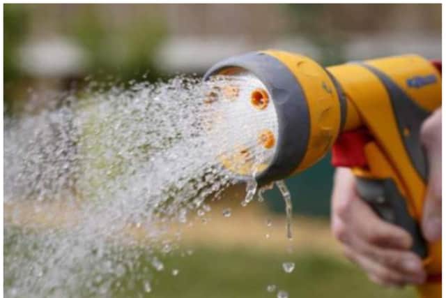 The hosepipe ban will come in across Yorkshire tomorrow.