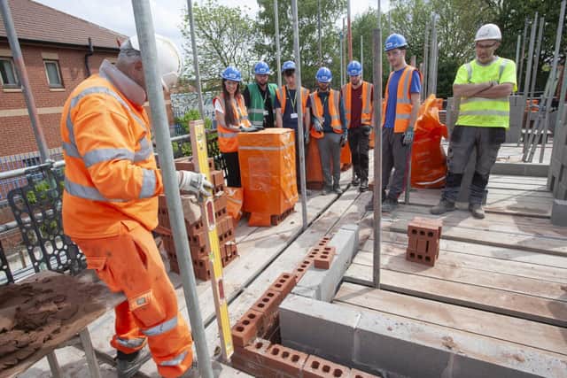 Dearne Valley College students visit Montagu Community Diagnostic Centre