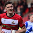 Joe Ironside celebrates his goal against Grimsby.