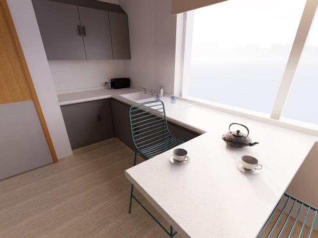 The kitchen