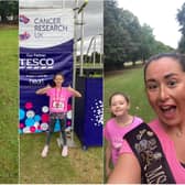 Race for Life winner Levi. Even McEwen and Charlotte Lister were among those taking part in Doncaster's Race For Life.