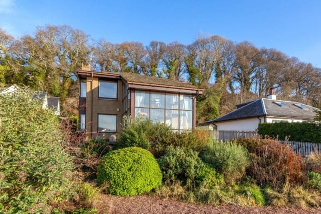 An architect built home, this four bed property was constructed in the early 1990s. The home boasts incredible views over the water of the Beauly Firth. Available for offers over 300,000 GBP