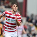 Josh Andrews in action for Doncaster Rovers.