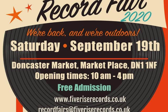 Poster outling details of the event on Saturday, September 19.