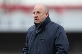 John Coleman is taking charge of his first game as Gillingham manager. (Photo by Lewis Storey/Getty Images)