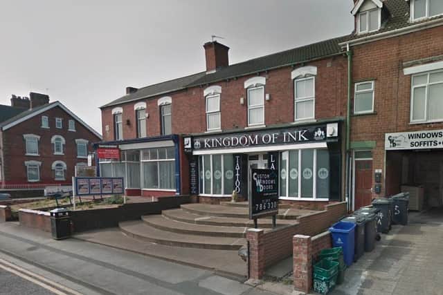 Kingdom of Ink tattoo parlour on Bentley Road in Doncaster (pic: Google)