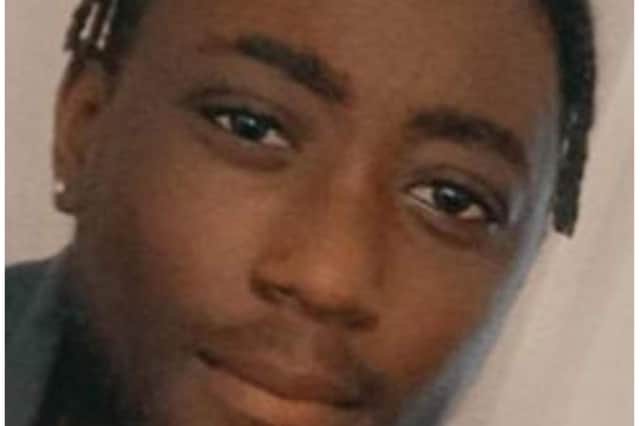 Teenage stabbing victim Joe Sarpong.