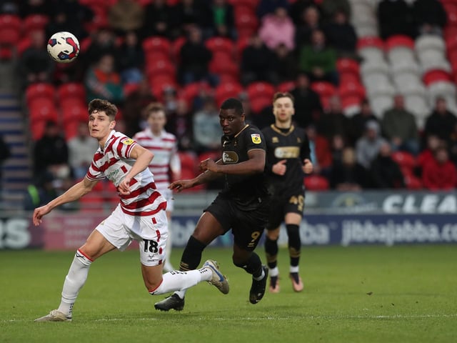 Nelson should play if fit. The youngster can handle the rough and tumble of League Two and is very comfortable in possession.