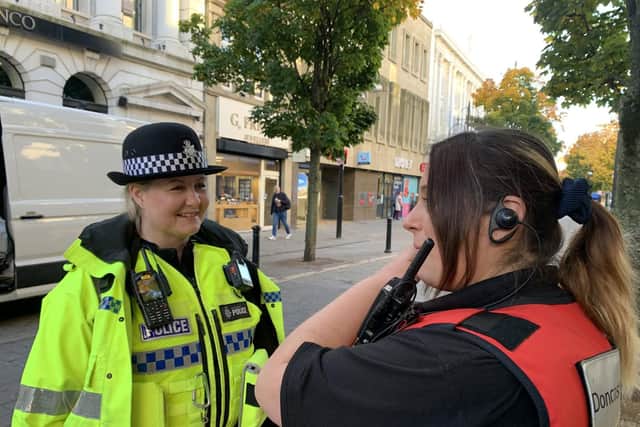 Police have been on the streets of Doncaster to tackle anti social behaviour.