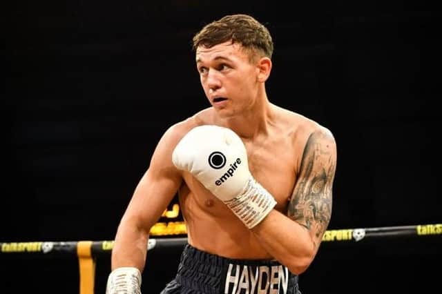 Consibrough boxer Joe Hayden. Pic - Connor McMain