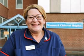 Elaine Merrills, Matron at Doncaster Royal Infirmary's Womens and Childrens Hospital. Picture: NDFP-10-03-20 Merrills 1-NMSY