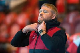 Grant McCann is looking forward to "rebuilding" Doncaster Rovers. Image: Bruce Rollinson