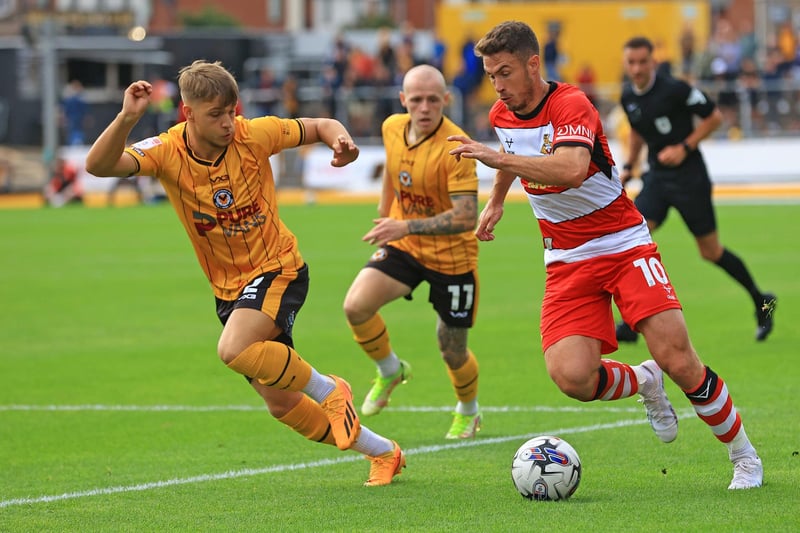One of few players to emerge with any credit against Newport.