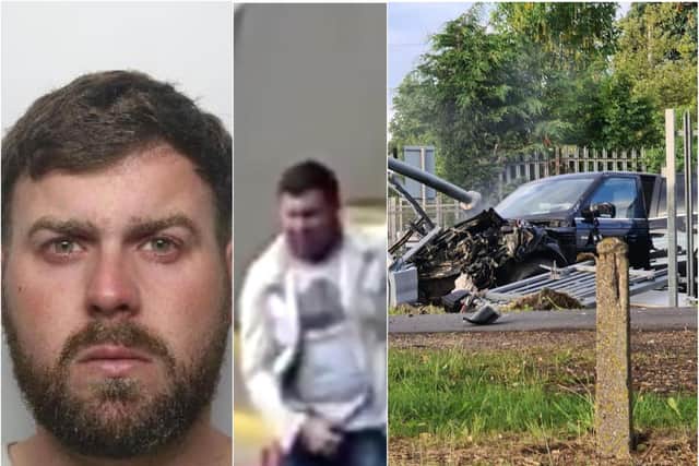 Michael Rochford, who has been jailed after crashing his car into a train while drunk, has been named as the Doncaster Rovers fan who abused a disabled Rotherham fan.