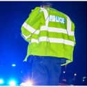 Police were called to Trafford Way following a collision between a car and bike.