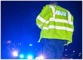 Police were called to Trafford Way following a collision between a car and bike.