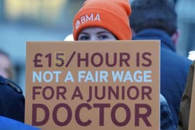 Hundreds of appointments were postponed at Doncaster and Bassetlaw Teaching Hospitals Trust due to the junior doctors' strike this month, new figures show.
