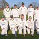 Bawtry. Back (l-r): Owen Taylor, Will Roberts, Dan Lovell, Harry Fotheringham, Liam Penrose, Dave Mason. Front (l-r): Alex Kirkham, James Blackburn, Grant Fleming, Sam Haslam, Sean Harrison.