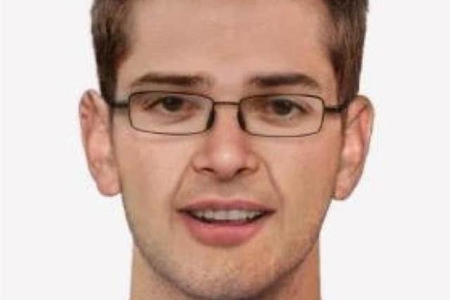 What Andrew Gosden might look like today at the age of 25 