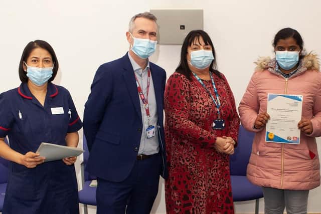 Newly recruited nursing staff have been honoured in Doncaster.