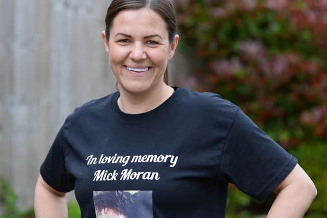Marie Moran, pictured, is running a half marathon in memory of her brother.  Picture: NDFP-21-05-21-Moran 1-NMSY