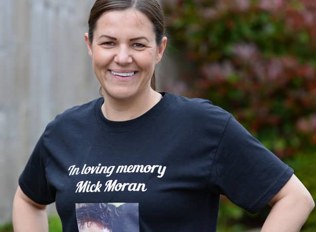 Marie Moran, pictured, is running a half marathon in memory of her brother.  Picture: NDFP-21-05-21-Moran 1-NMSY
