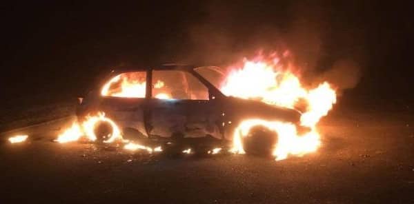 Firefighters were called to a car and a scooter fire over the weekend.