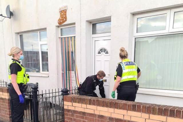 Police raided a house in Carcroft and found a cannabis farm.