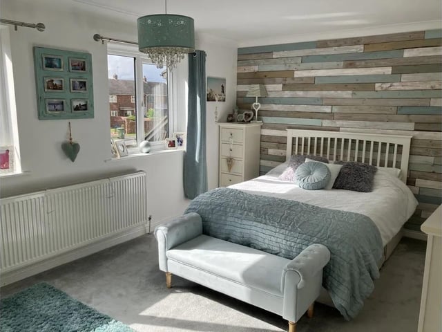 A light and spacious double bedroom.
