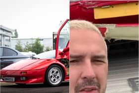 The Lamborghini crashed by Paddy McGuinness had just been given a £3,000 makeover. (Photos: Instagram/Paddy McGuinness/Atom Detailing).