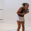 Doncaster's Asia Harris completed an amazing comeback. Pic: England Squash.