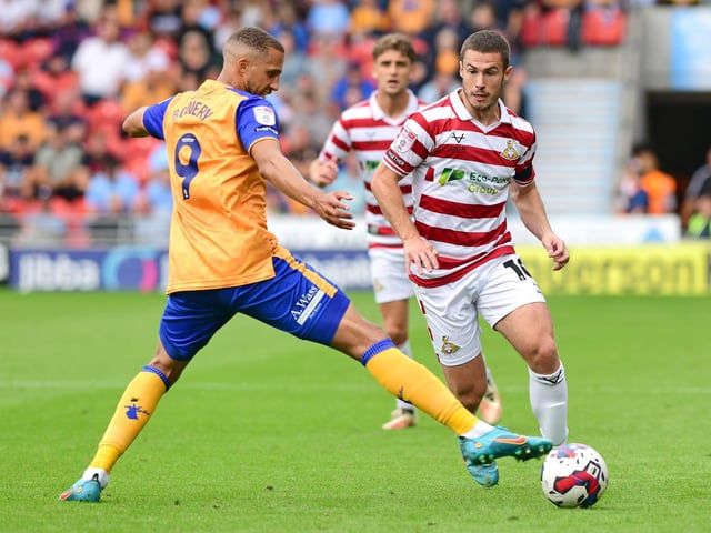 Looked good on the ball playing in midfield after replacing Lakin.