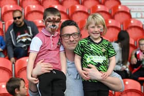 Fans ahead of the game with Colchester in the 2022/23 season.