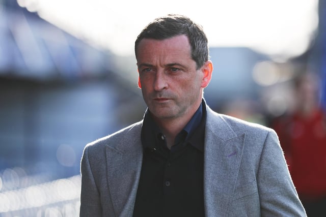 Hibs boss Jack Ross was with Falkirk from 2005 to 2008. He began his management career with Alloa Athletic in 2015 before going on to take charge at St Mirren and Sunderland.