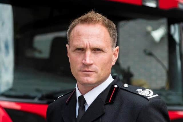 New chief fire officer Chris Kirby