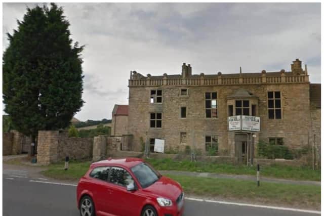 The abandoned farmhouse linked to a Doncaster stabbing tragedy is on the market.