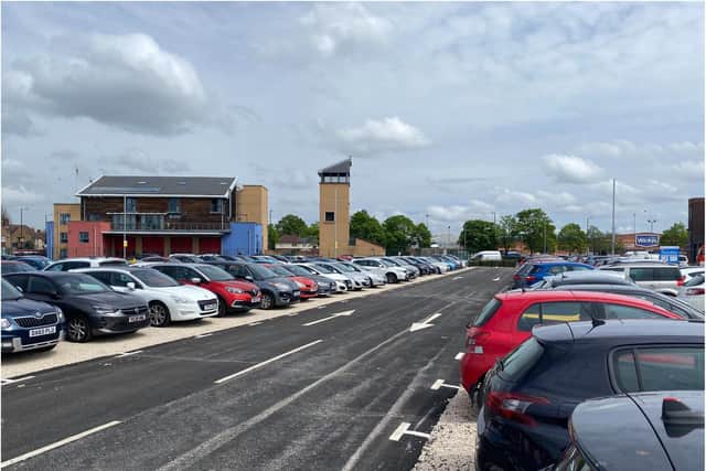 Hospital visitors are being urged to use the Park and Ride facility off Leger Way.