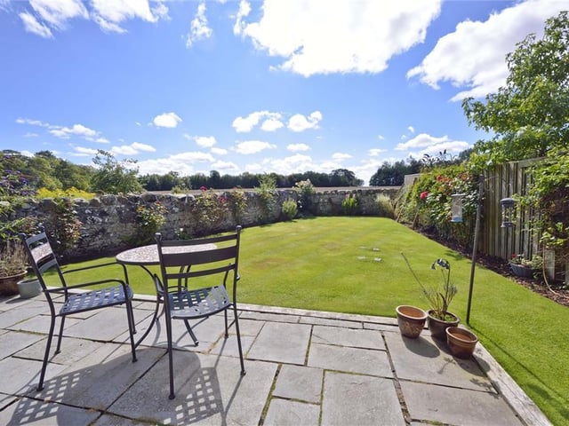 There is green space in abundance, with generous gardens and open views across the Borders countryside