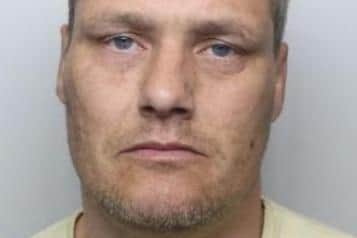 Sheffield Crown Court has heard how Garry Devy, pictured, aged 40, of Schofield Street, at Mexborough, Doncaster, has been sentenced to 12 months of custody after he pleaded guilty to assault occasioning actual bodily harm.