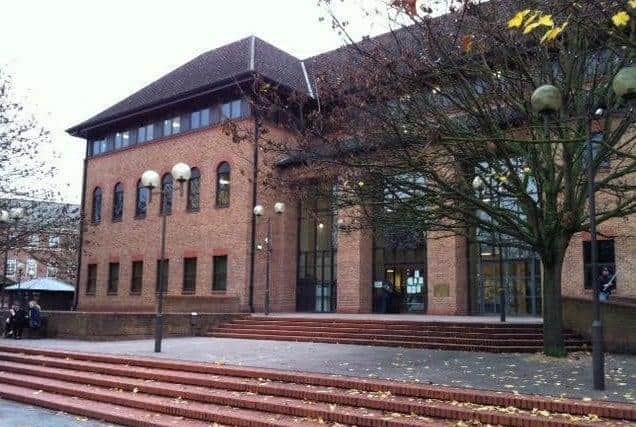 Derby Crown Court, where John Hodgkiss is on trial for murder